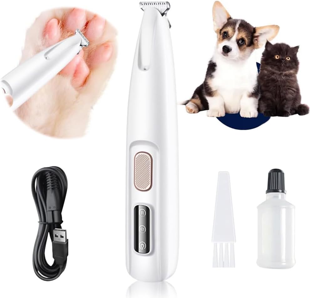 Dog Paw Trimmer,Furry Basics Pet Hair Trimmer
