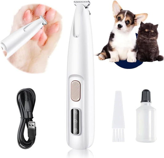Dog Paw Trimmer,Furry Basics Pet Hair Trimmer