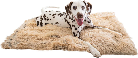 Calming Shag Dog Blanket – Ultra Soft Faux Fur Pet Throw